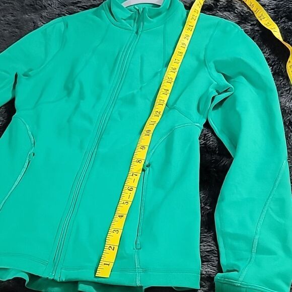 Sweaty Betty Therma Boost Running Zip Up Electro Green - Picture 12 of 14
